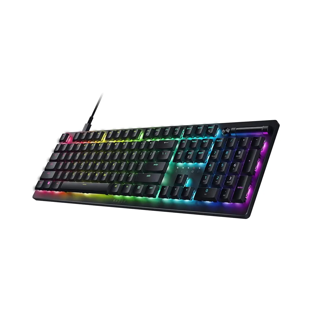 Keyboard Razer DeathStalker V2 Clicky Optical Purple Gaming Low-Profile RGB Chroma