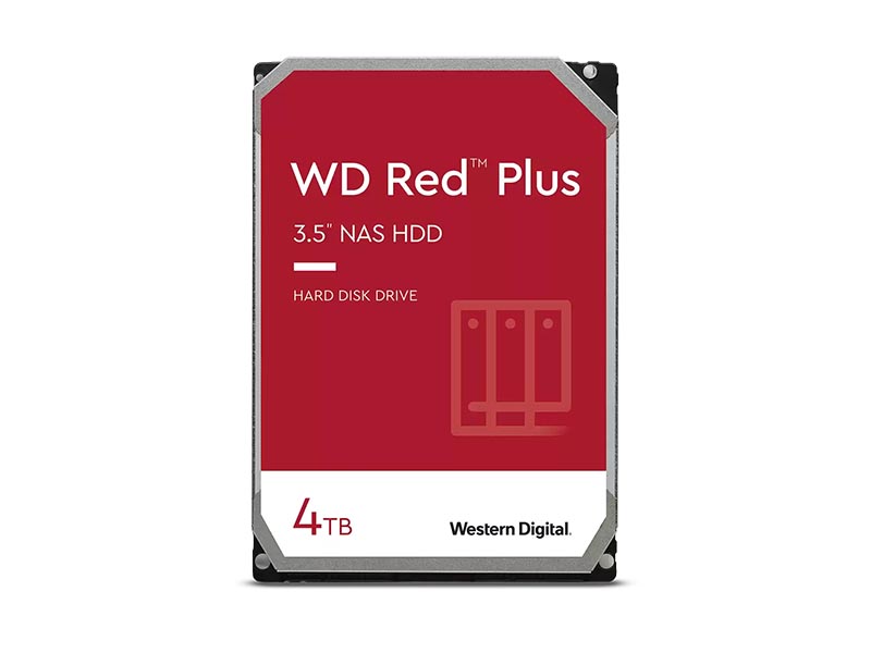 HDD 3.5" 4TB Western Digital WD Red Plus NAS SATA3 256MB WD40EFPX