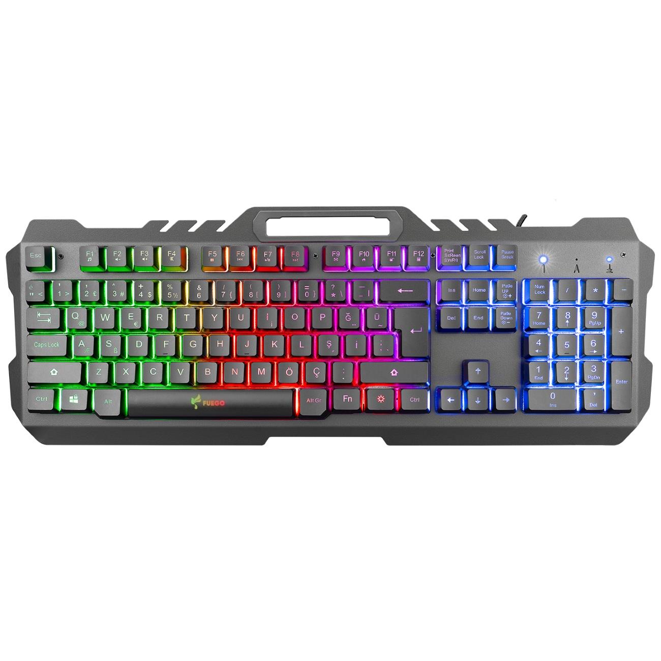 Gaming тастатура FUEGO GKB57 SWIFT STRIKE
