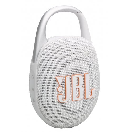 JBL Clip 5 Bluetooth Speaker White