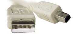 Cable USB A-plug Mini 4PM 1.8m