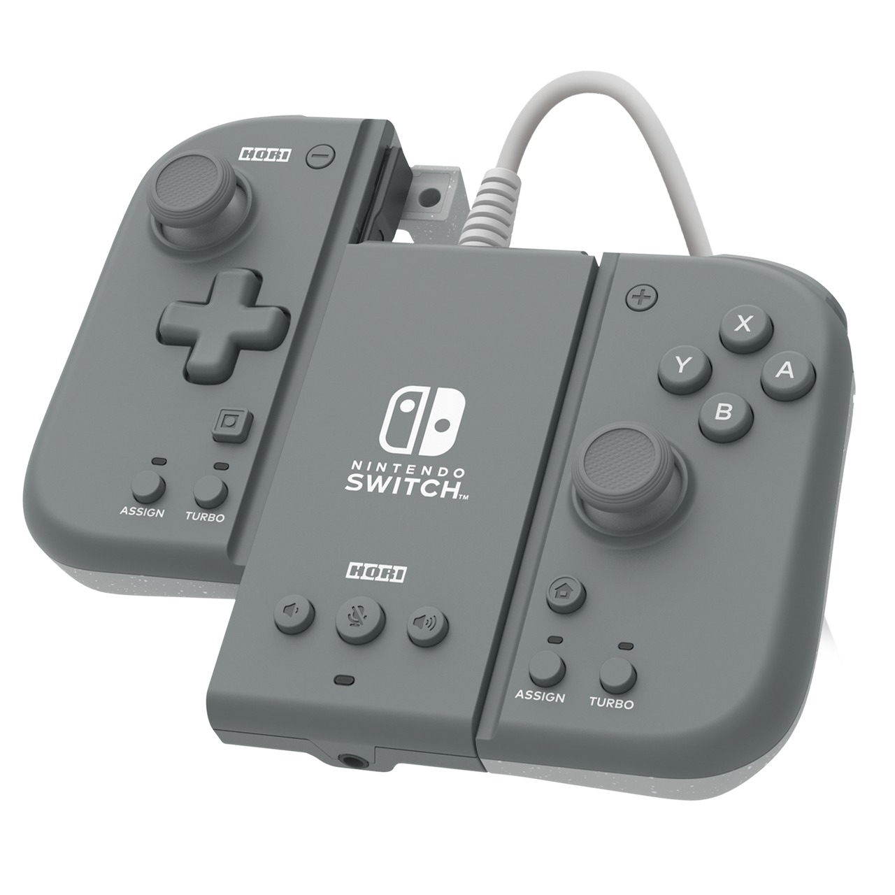 HORI Split Pad Pro - Wired Attachment Set for Nintendo Switch (Slate Grey)
