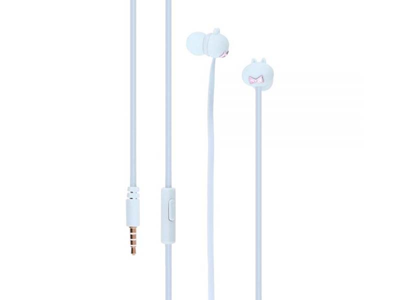 Earphones Tellur Pixy w/Microphone Blue Carrying Case