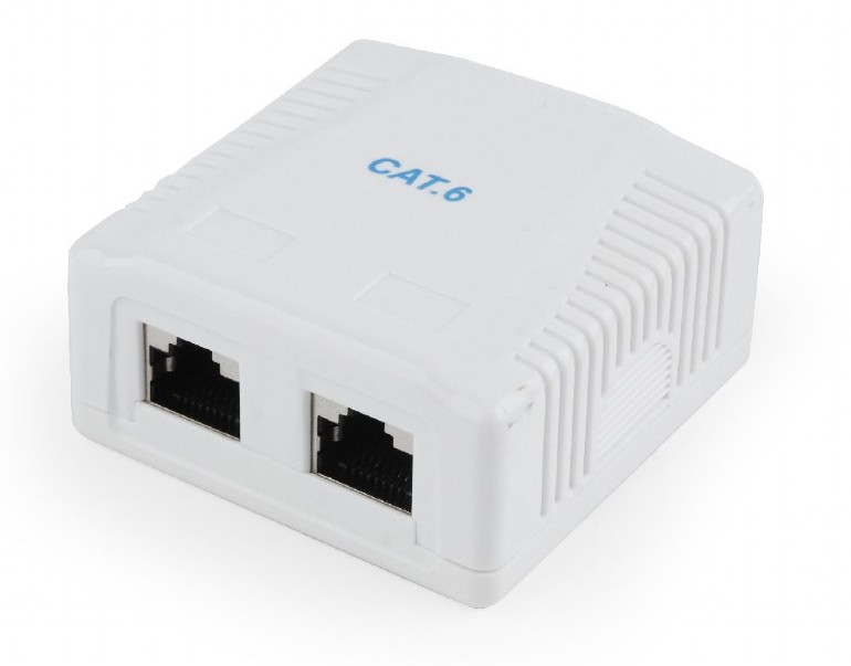 Outlet Surface Mount 2xCAT6 FTP Gembird