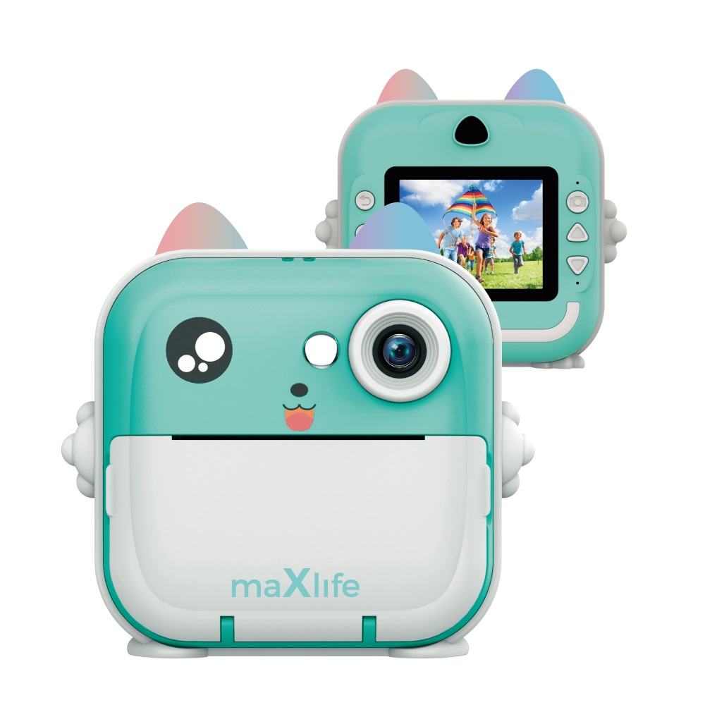 Camera Maxlife Kids MXPC-100 with Thermal printer Blue