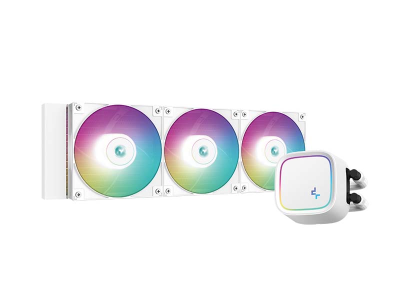Cooler Liquid Deepcool LE720 ARGB Sockets All Intel/AMD White