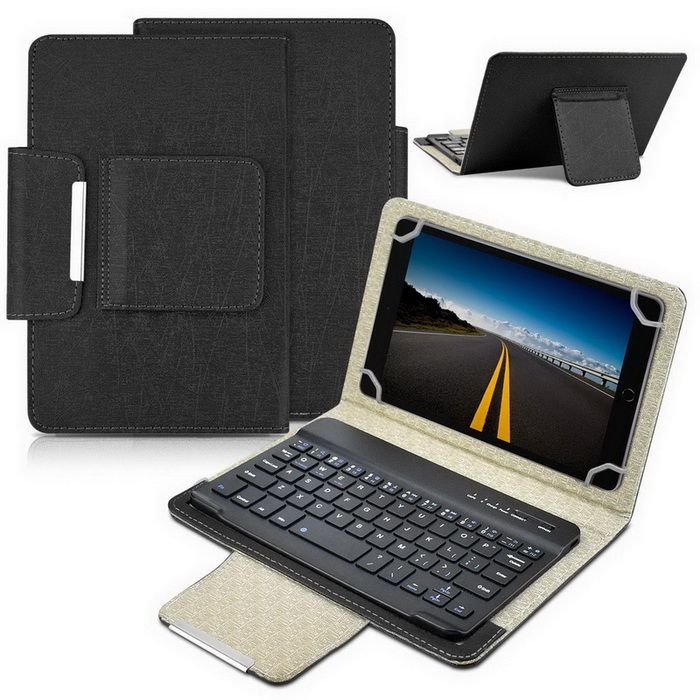Tablet Flip Cover LDK For 8" Tablets w/Bluetooth Keyboard/Type-C