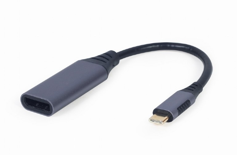 Adapter USB Type-C to Display Port Gembird Space Grey