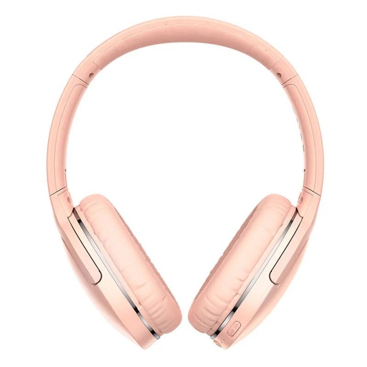 Headphones Baseus Encok D02 Pro Bluetooth Wireless Pink