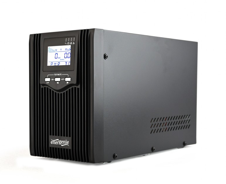 UPS Gembird 1000VA/800W Pure Sine Wave LCD USB