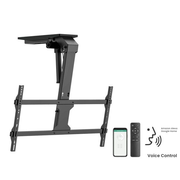 TV Ceiling Mount SBOX 43"-86" w/Tilt & Swivel Motorized
