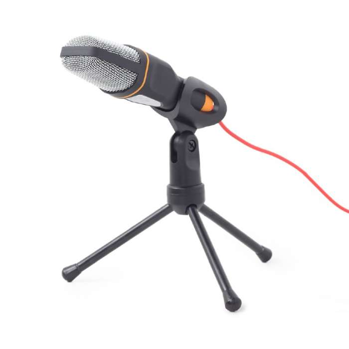 Microphone Gembird MIC-D-03 Desktop Black w/Tripod