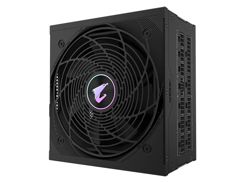 PSU 850W Gigabyte AORUS ELITE 850PM 80+ PLATINUM, Modular, PCIe Gen 5.0 Ready 12VHPWR Black