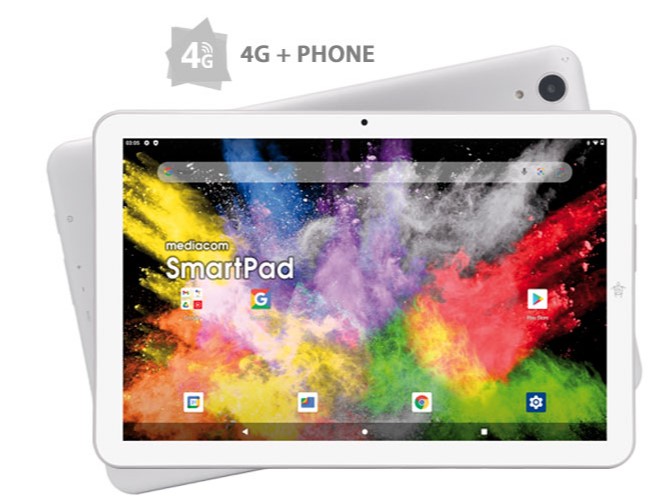 Tablet PC Mediacom SmartPad Iyo 10 4G Octa 1.6GHz/2GB/32GB/10.1"HD IPS/4G/BT/GPS/2xCam/Silver/A11
