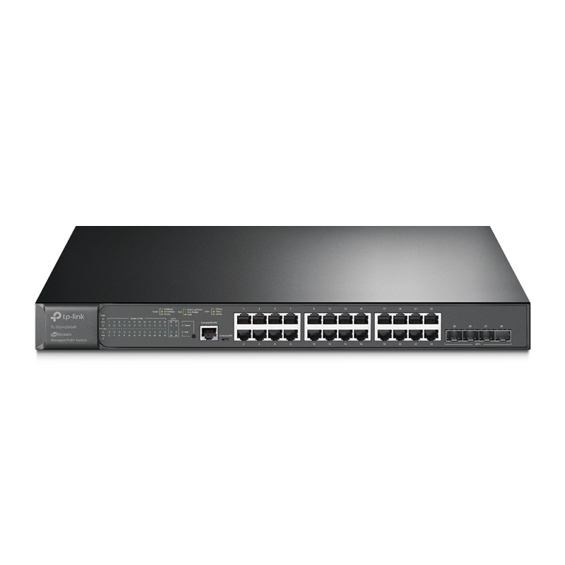 TP-Link Switch 24port Gigabit + 4x10GE SFP Layer 2 Managed TL-SG3428XMP