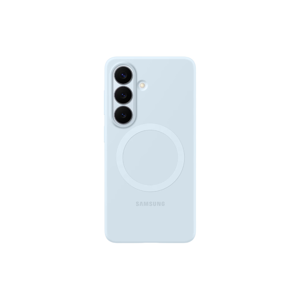 Samsung Case for Galaxy S26 Silicone Magnet Light Blue