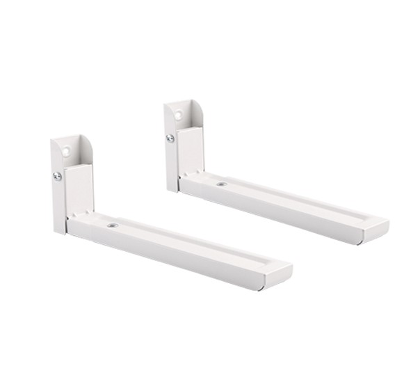 Universal Heavy Duty Steel Wall Brackets White