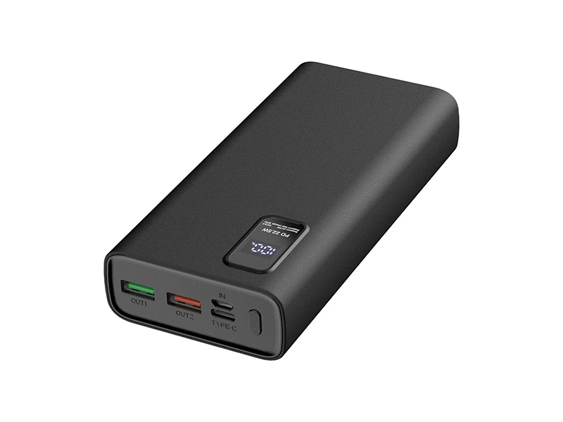 Power Bank Platinet 20000mAh 22W QC3.0 PD3.0 LCD Black