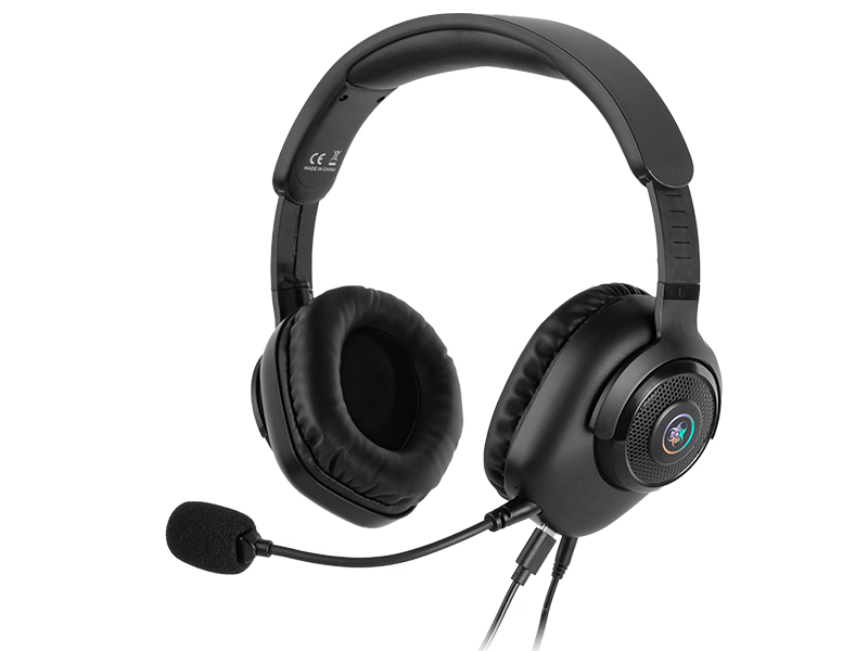 Headphones Tracer GameZone Mobile Hybrid Gaming Bluetooth+2.4G RGB Black