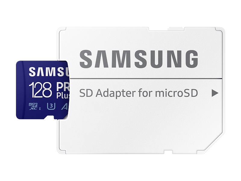 Secure Digital Micro Samsung 128GB SDXC PRO Plus cl10 180R/130W UHS-I U3 V30