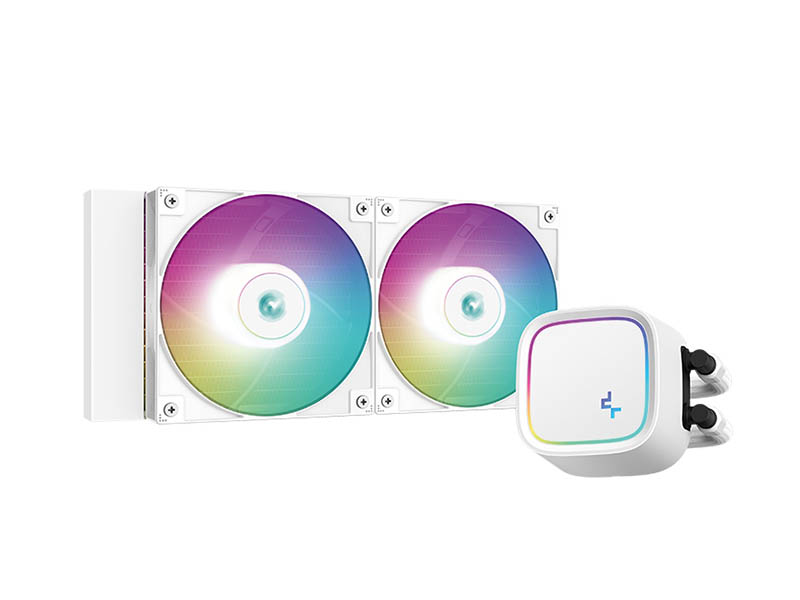 Cooler Liquid Deepcool LE520 ARGB Sockets All Intel/AMD White
