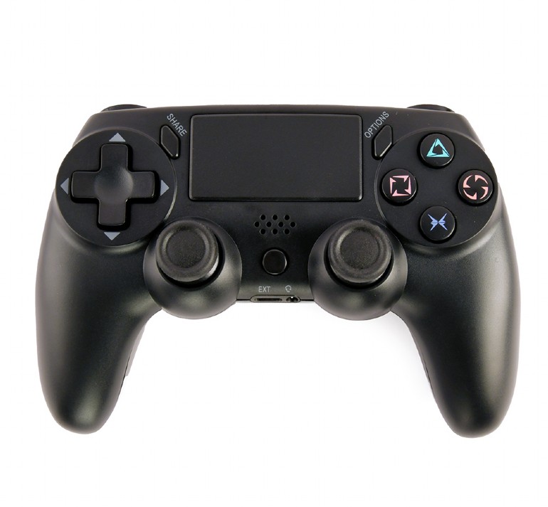 Game Pad Gembird JPD-PS4BT-01 Wireless Dual Vibration For PS4/PC w/Audio Socket Black