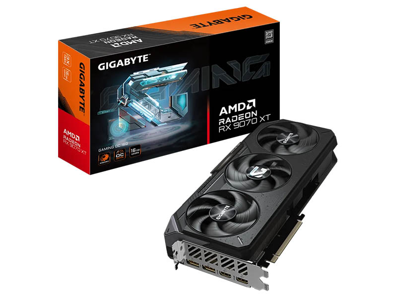Gigabyte Radeon RX 9070 XT GAMING OC 16GB GDDR6/2xHDMI 2.1b/2xDP 2.1a/DX12U/PCIe 5.0/WINDFORCE 3X