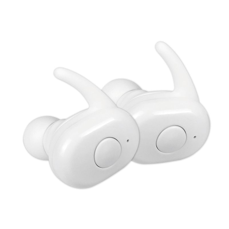 Earphones Freestyle TWS Bluetooth Sport w/Case White FS1083W