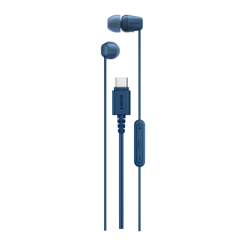 Earphones Sony IER-EX15CL Type-C w/ Microphone Blue