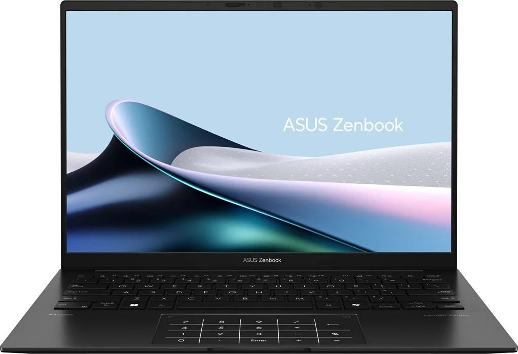 Notebook Asus Zenbook Ryzen 7 8840HS/16GB/512GB/14" FHD OLED Touch/Backlit Kb/Win11/Black