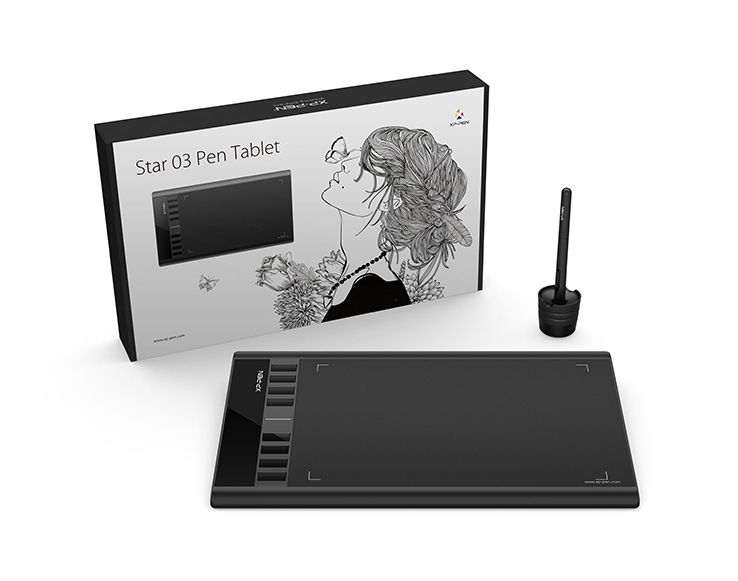 Pen Tablet XP-PEN Star 03V2 5080LPI 8192 Pressure Levels