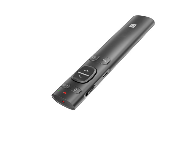 Wireless Presenter Natec Warbler 2 w/Red laser pointer Grey