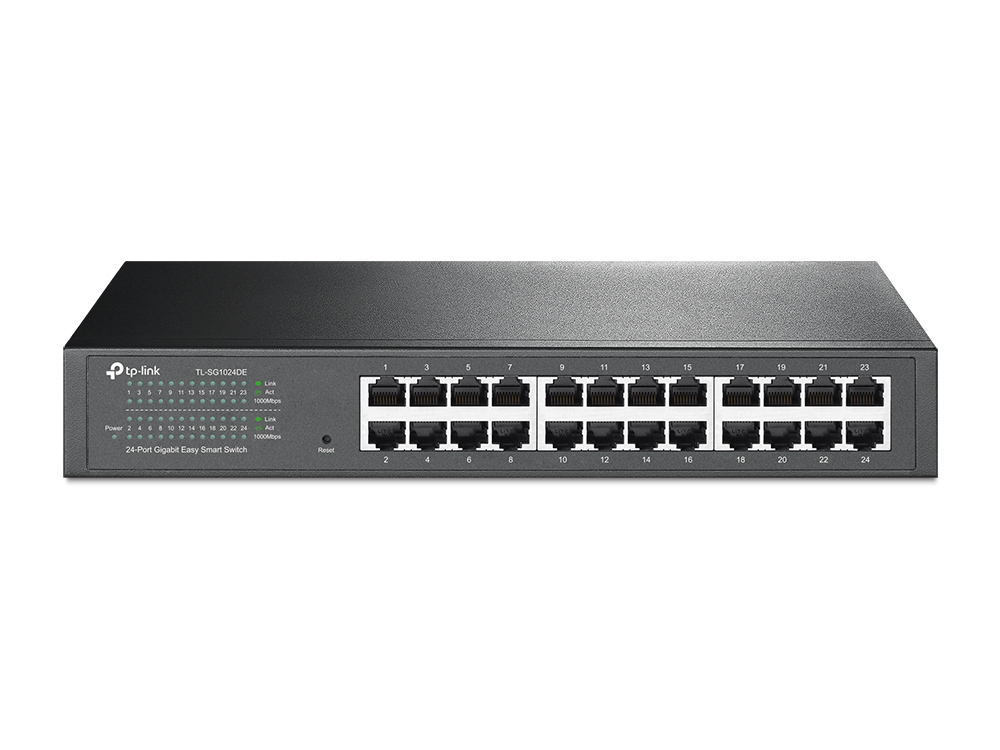 TP-Link Switch 24port 10/100/1000 TLSG1024DE Rack mountable