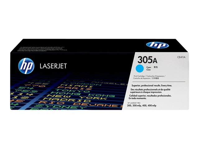 Toner HP 305A 300/300mfp/400/400mfp Cyan