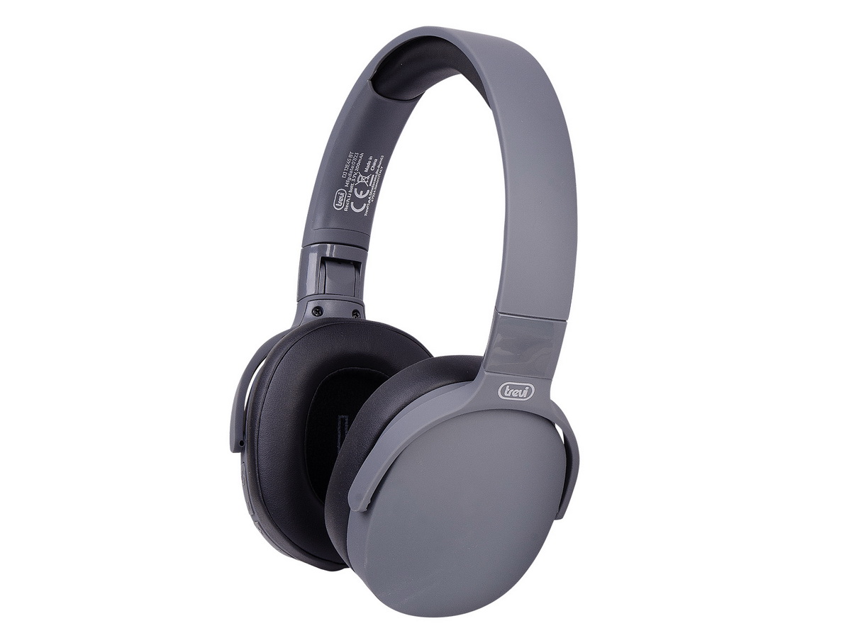 Headphones Trevi DJ 12E45 Bluetooth w/Mic Black
