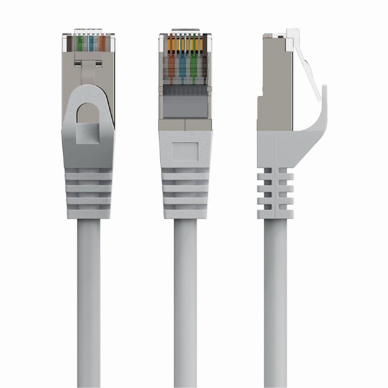 Patch Cable S/FTP 20m Cat6A LSZH Gembird Grey