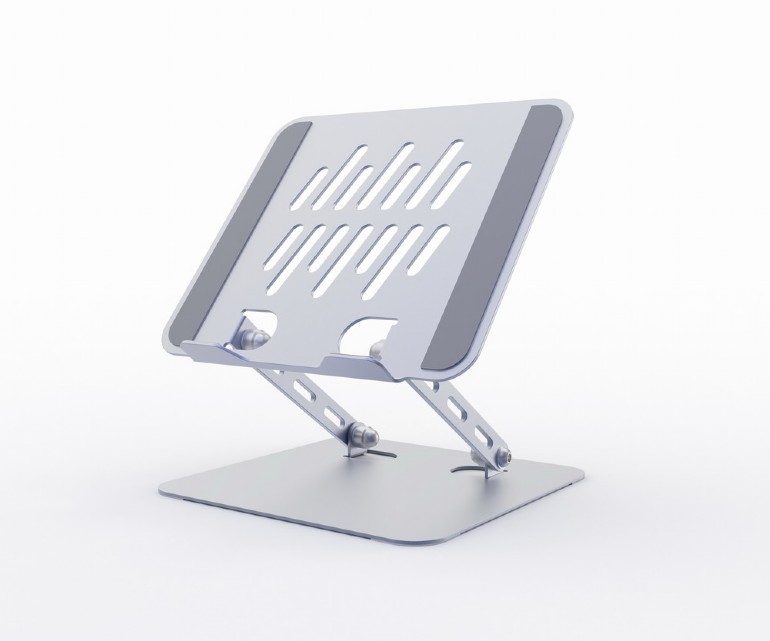 Notebook Stand Gembird Foldable Riser Space Gray