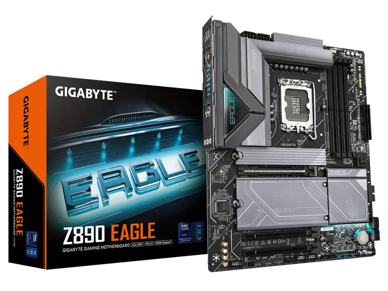 MB Gigabyte Z890 EAGLE LGA1851 DDR5 8800MHz OC/4xM.2/USB3.2/2.5Gb/PCIe5.0/DP/Type-C