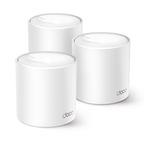 TP-Link Wireless AX MESH Deco X1500 1500Mbps Dual Band Router 3-Pack