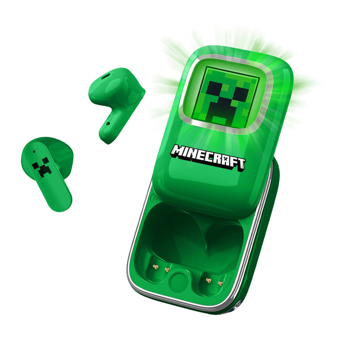 Earbuds Bluetooth OTL Slide - Minecraft Creeper