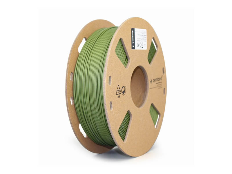 Filament for 3D Printer PLA Matte 1.75mm Gembird Military Green