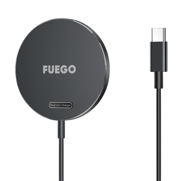 Безжичен полнач Fuego 15W (FG30) Black
