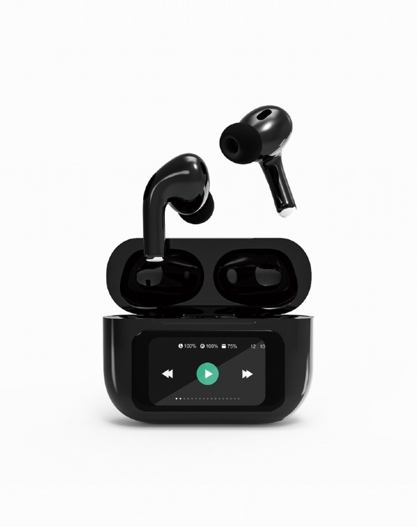 Earbuds Gembird TWS with ANC and Lcd Black