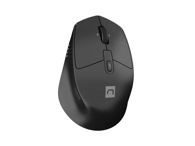 Mouse Natec Wireless Kite Bluetooth + 2.4Ghz 4000 DPI Silent Tilt Wheel Black