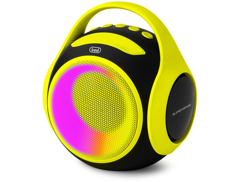 Speaker Trevi XR 202 20W Bluetooh USB, Micro, SD, AUX-IN,Yellow