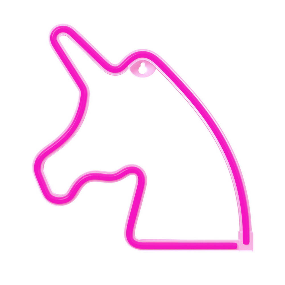 Wall LED Lights Neon Unicorn FLNE01 Pink