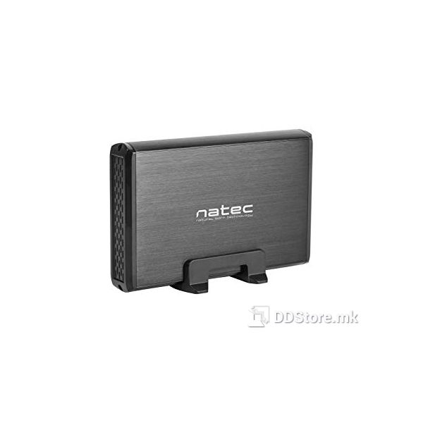 External Rack 3.5" USB 3.0 Natec Rhino Black