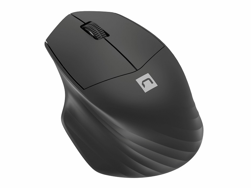 Mouse Natec Wireless Siskin 2 1600DPI Bluetooth + 2.4 GHZ Black