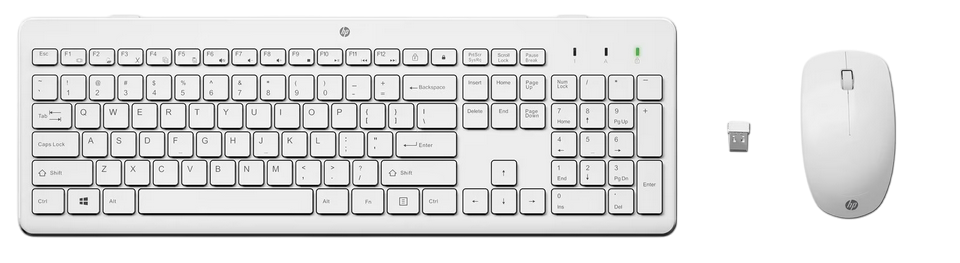 Keyboard HP Wireless 230 w/Wir. Mouse Combo White