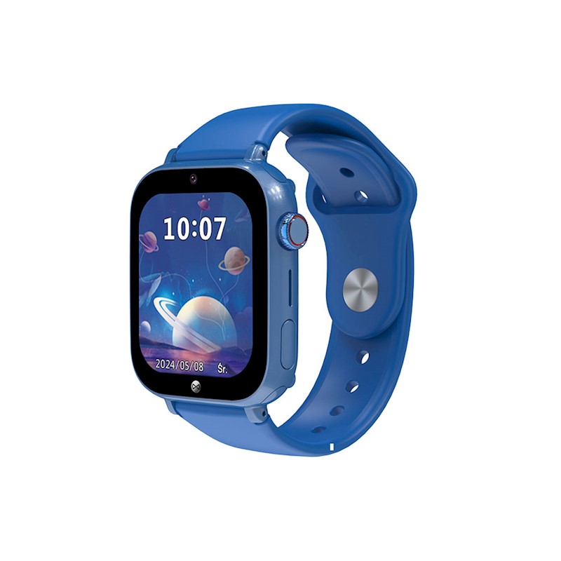 Smartwatch Forever KW-520 Kids Look Me! Touch/4G/GPS/SIM/SOS Call/Camera Blue